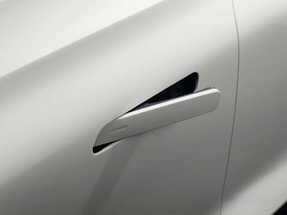 Hidden door handles
