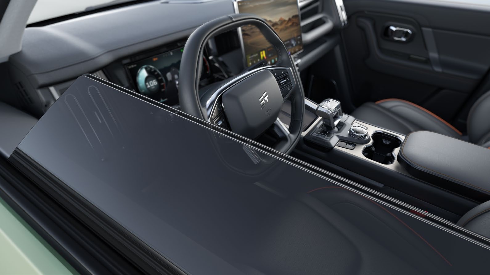 Panoramic sunroof